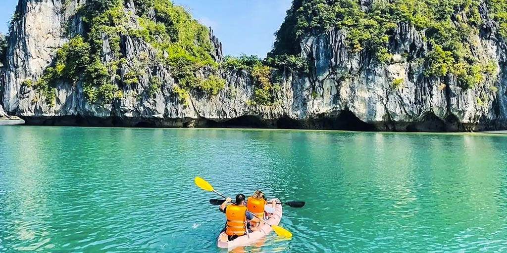 Paddle through wonder in Bright & Dark Cave